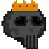 Emblème du rang King Skull